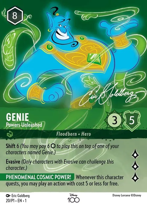 Genie - Powers Unleashed · Promo Set 1 20/41