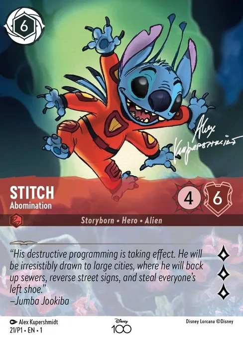 Stitch - Abomination · Promo Set 1 21/41