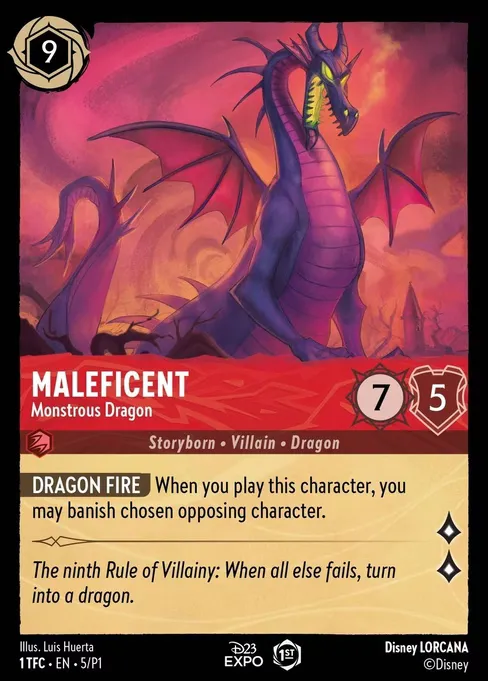 Maleficent - Monstrous Dragon · Promo Set 1 5/41