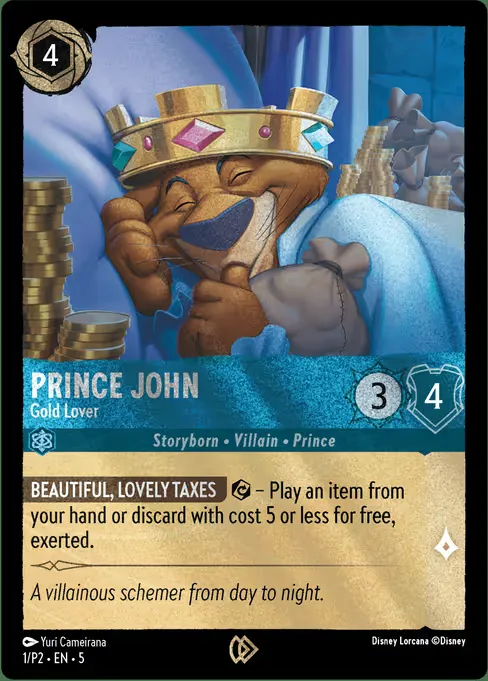 Prince John - Gold Lover · Promo Set 2 1/37