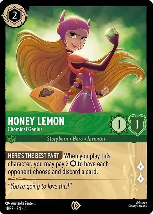 Honey Lemon - Chemical Genius · Promo Set 2 11/37