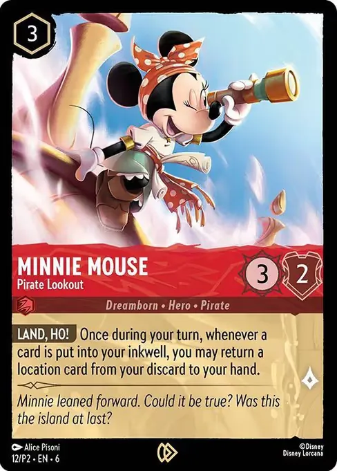 Minnie Mouse - Pirate Lookout · Promo Set 2 12/37