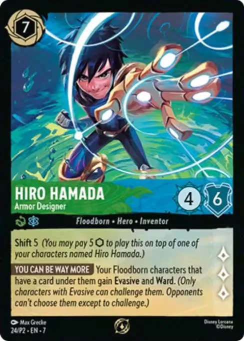 Hiro Hamada - Armor Designer · Promo Set 2 24B/37