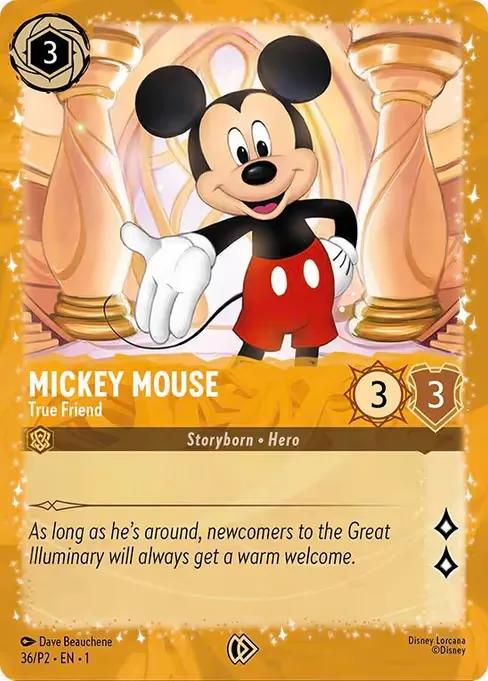 Mickey Mouse - True Friend · Promo Set 2 36/37