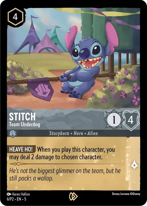 Stitch - Team Underdog · Promo Set 2 6/37