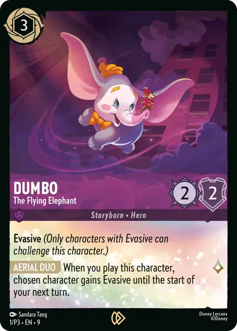 Dumbo - The Flying Elephant · Promo Set 3 1/56