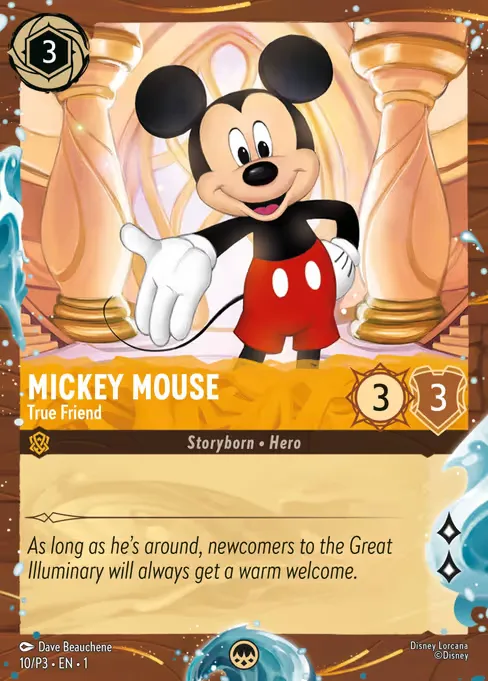 Mickey Mouse - True Friend · Promo Set 3 10/56