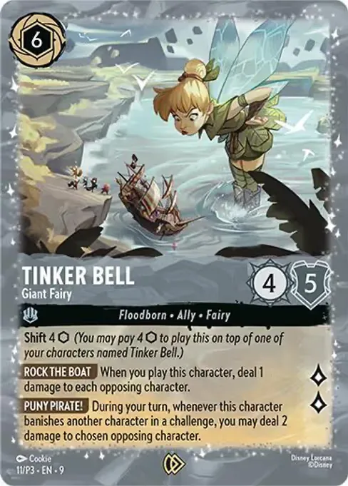 Tinker Bell - Giant Fairy · Promo Set 3 11/56