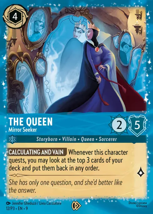 The Queen - Mirror Seeker · Promo Set 3 12/56