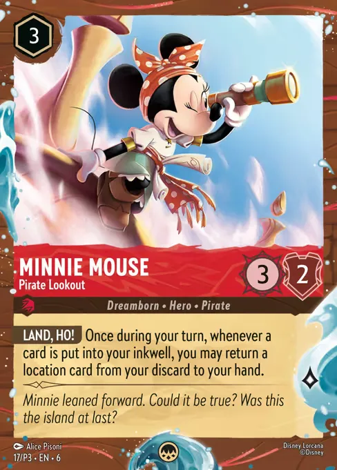 Minnie Mouse - Pirate Lookout · Promo Set 3 17/56