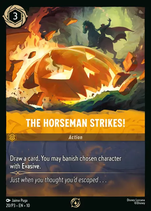 The Horseman Strikes! · Promo Set 3 20/56