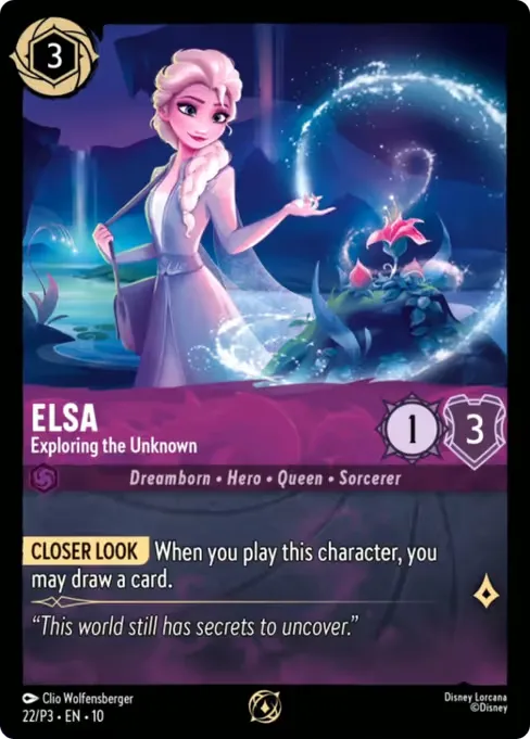 Elsa - Exploring the Unknown · Promo Set 3 22/56