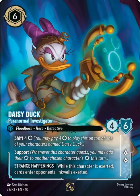 Daisy Duck - Paranormal Investigator · Promo Set 3 23/56