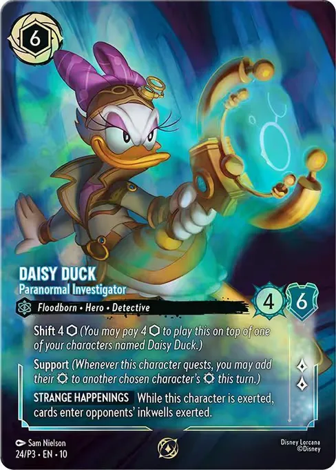 Daisy Duck - Paranormal Investigator · Promo Set 3 24/56