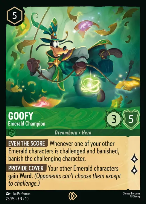 Goofy - Emerald Champion · Promo Set 3 25/56