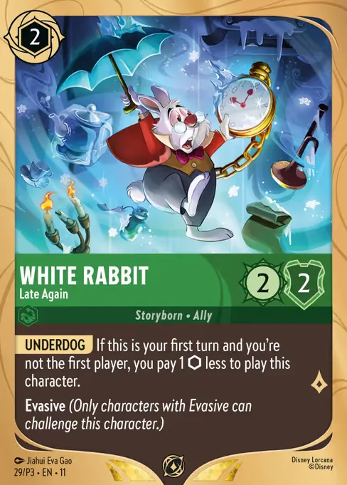 White Rabbit - Late Again · Promo Set 3 29/56