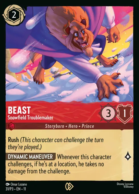 Beast - Snowfield Troublemaker · Promo Set 3 31/56