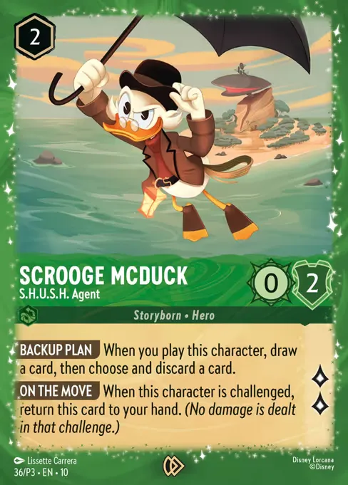 Scrooge McDuck - S.H.U.S.H. Agent · Promo Set 3 36/56