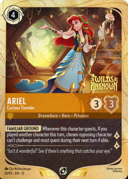 Ariel - Curious Traveler · Promo Set 3 43/56