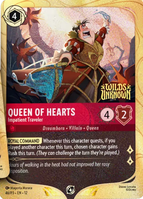 Queen of Hearts - Impatient Traveler · Promo Set 3 46/56