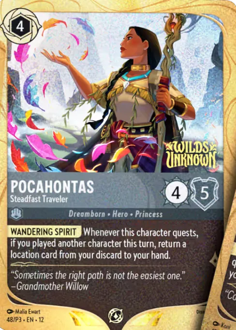 Pocahontas - Steadfast Traveler · Promo Set 3 48/56