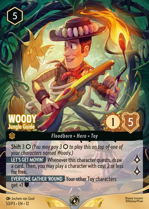 Woody - Jungle Guide · Promo Set 3 53/56