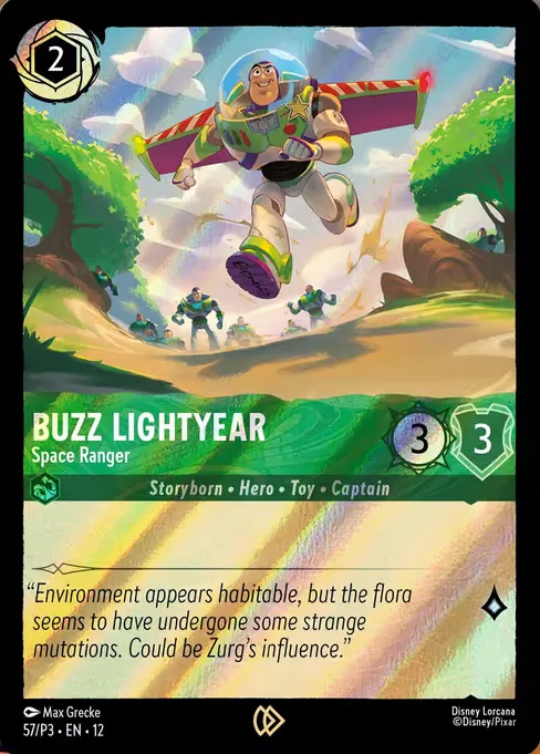 Buzz Lightyear - Space Ranger · Promo Set 3 57/56