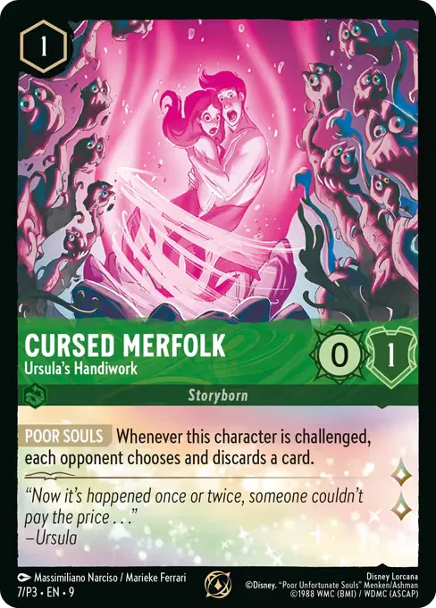 Cursed Merfolk - Ursula's Handiwork · Promo Set 3 7/56