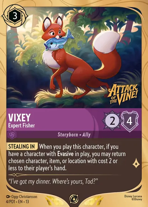 Vixey - Expert Fisher · PD1 4/8