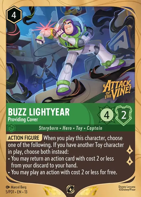 Buzz Lightyear - Providing Cover · PD1 5/8