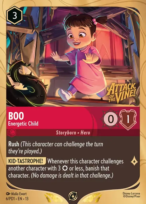 Boo - Energetic Child · PD1 6/8