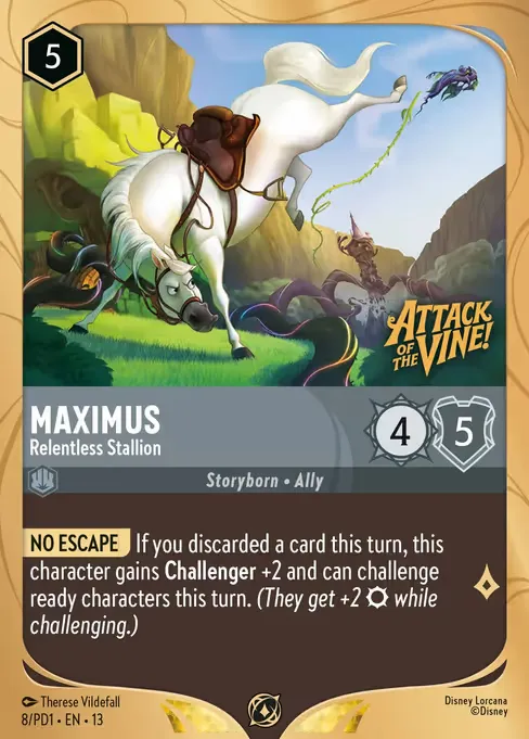 Maximus - Relentless Stallion · PD1 8/8