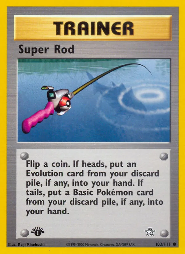 Super Rod · Neo Genesis 103/111