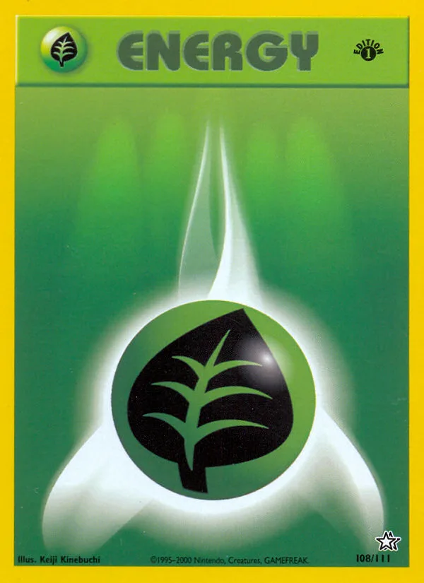 Grass Energy · Neo Genesis 108/111