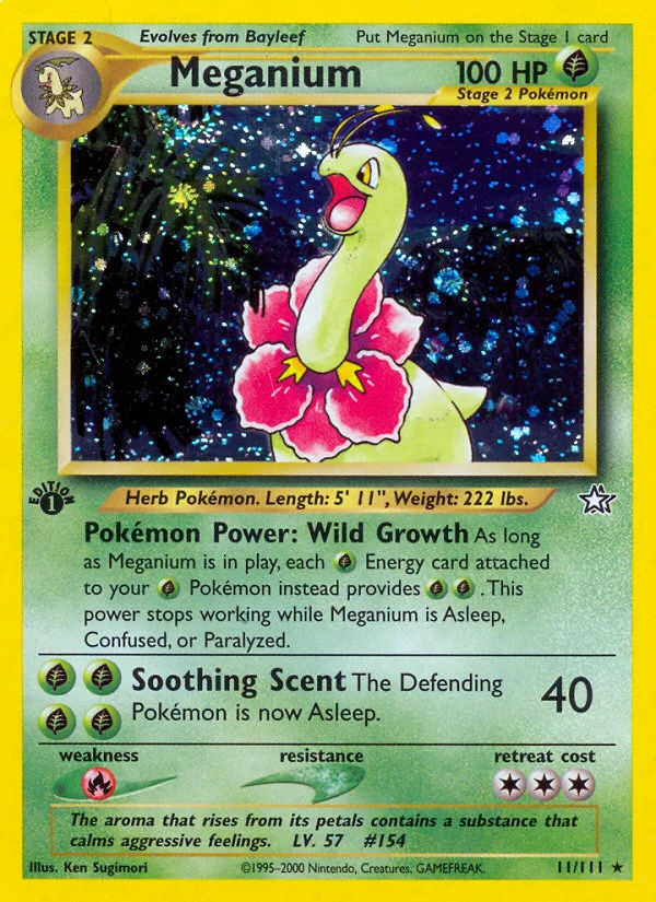 Meganium · Neo Genesis 11/111