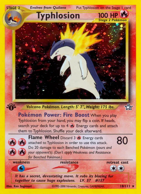 Typhlosion · Neo Genesis 18/111