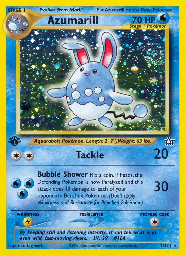 Azumarill · Neo Genesis 2/111