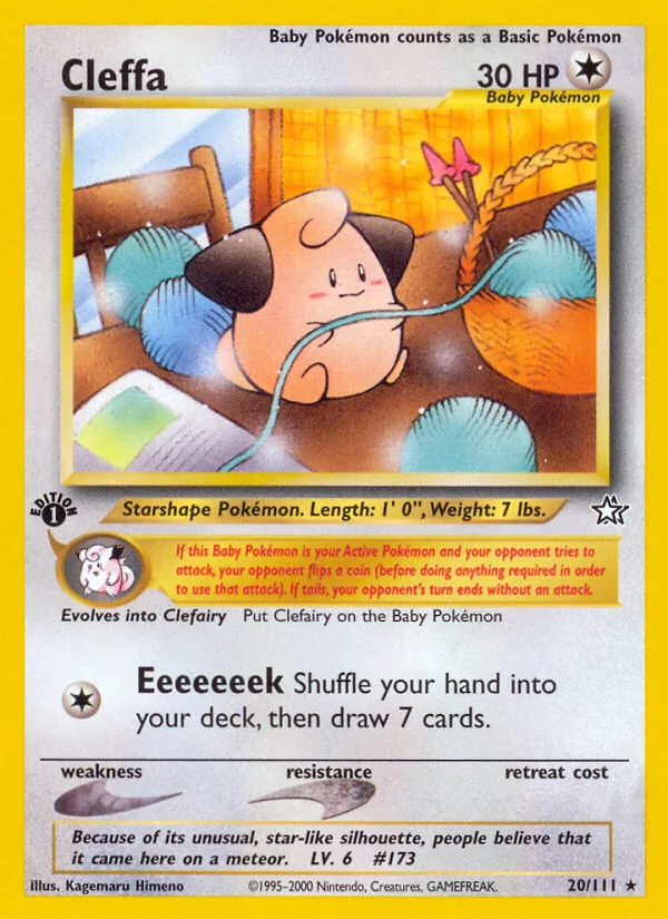 Cleffa · Neo Genesis 20/111