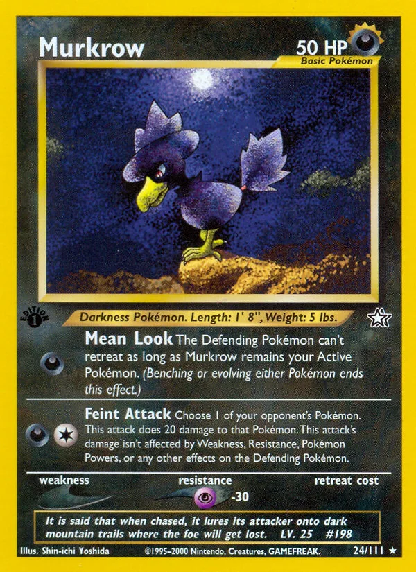 Murkrow · Neo Genesis 24/111