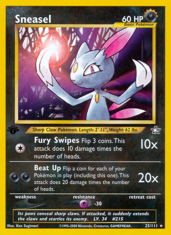Sneasel · Neo Genesis 25/111