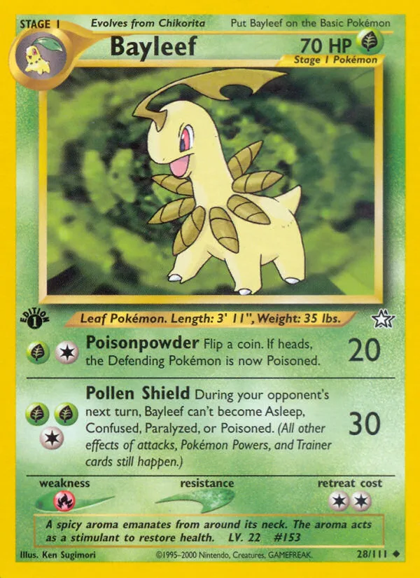 Bayleef · Neo Genesis 28/111