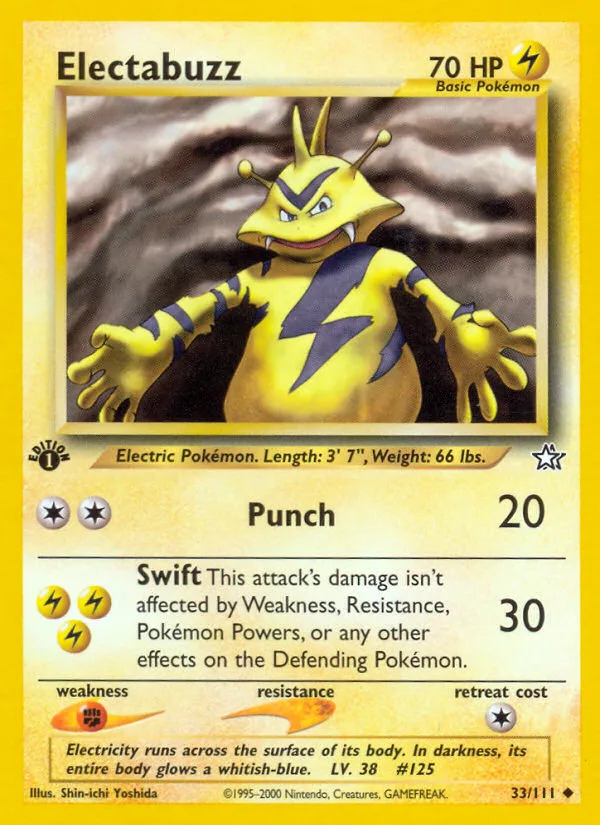 Electabuzz · Neo Genesis 33/111