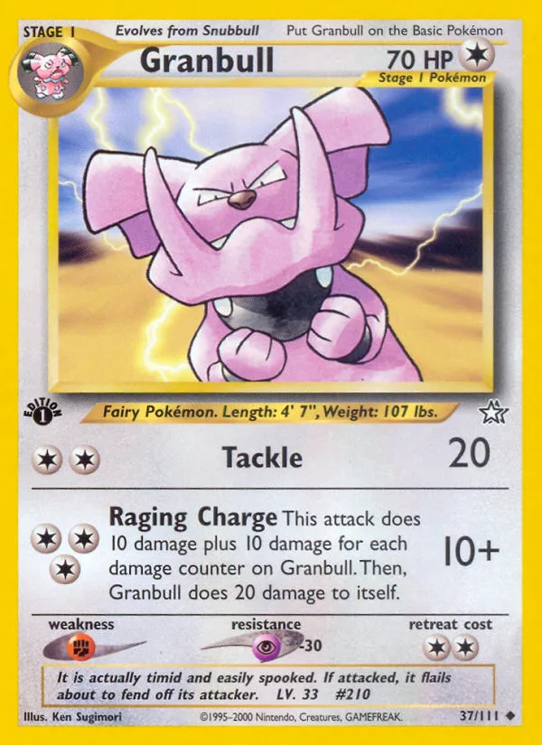 Granbull · Neo Genesis 37/111