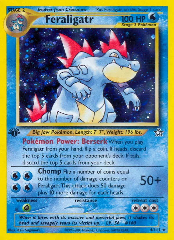 Feraligatr · Neo Genesis 4/111
