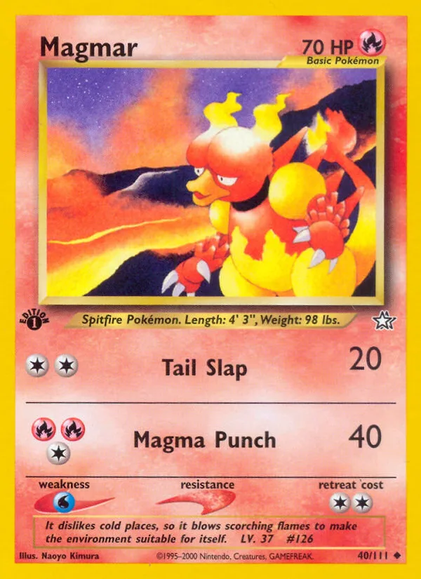 Magmar · Neo Genesis 40/111