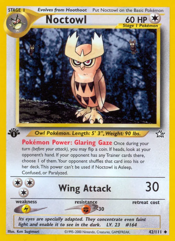 Noctowl · Neo Genesis 42/111