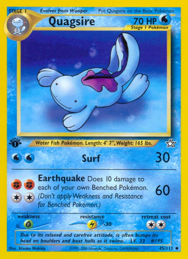 Quagsire · Neo Genesis 45/111