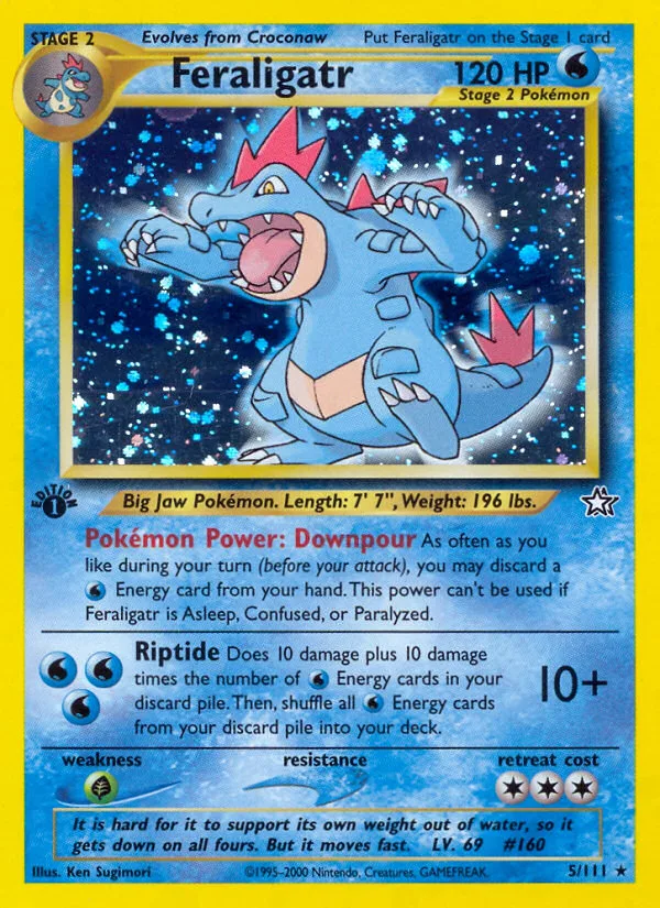 Feraligatr · Neo Genesis 5/111