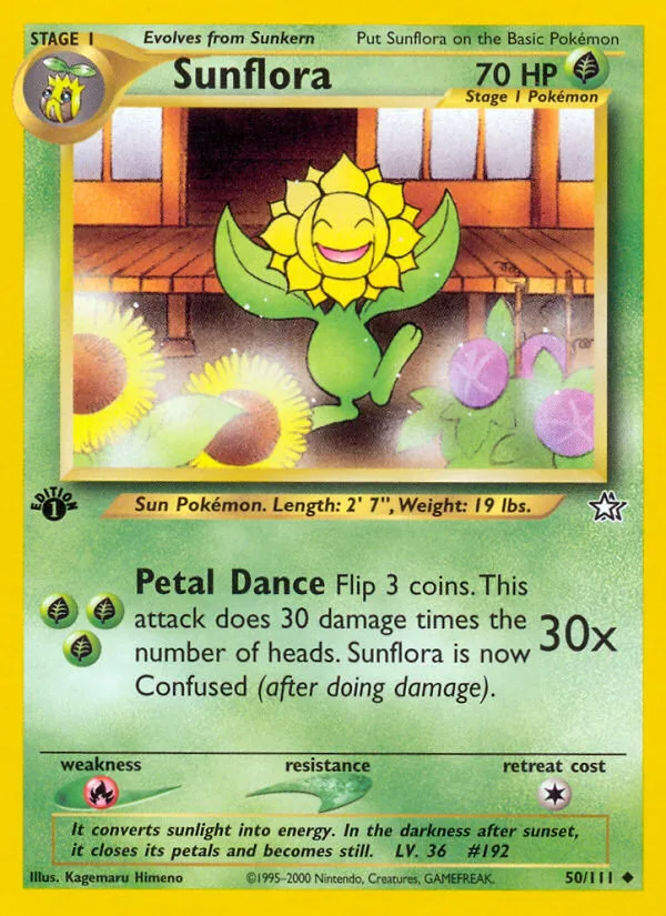 Sunflora · Neo Genesis 50/111