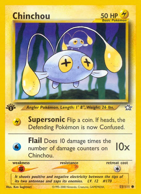 Chinchou · Neo Genesis 55/111